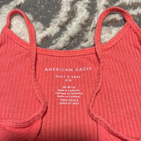 American eagle soft and sexy rib top. Like new - Picture 2 of 2